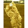 Image 6 : Very detailed and ornate carving of dragons made of bone 13" tall Imported retail price $1550.00 (33