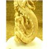 Image 8 : Very detailed and ornate carving of dragons made of bone 13" tall Imported retail price $1550.00 (33