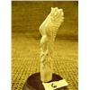 Image 3 : Antler eagle on wood base 3" Imported (33)