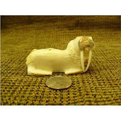 Fossilized walrus signed by H.B. Slaveeke 3"  (33)