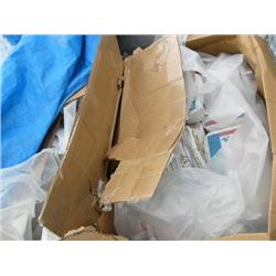 Polyblend Grout - 2 large boxes: approx. 30 bags silver, 1 bag white, 22 bags almond, 6 bags harvest