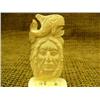 Image 5 : CHOICE 4 on bone carvings mounted on platchets of various Native faces Imported (33)