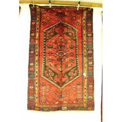 Persian carpet # 40340 - Hamadan, 6.5'x3.7' - estimated retail value $1462 (8888)