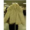 Image 1 : Shadow white fox lady's evening coat approx. size L (28)