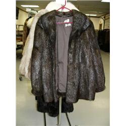 Approx. size XL men's beaver jacket (28)