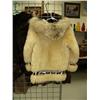 Image 2 : Sheep jacket with wolf ruff and cow hide embellished trim approx. size XS or Child's  (28)