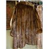 Image 2 : Brown mink jacket approx. size XL (28)