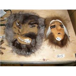 Lot of 2 Anitubik pass masks (155)