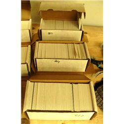 Lot of 3 boxes of basket ball cards (700)