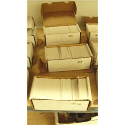 Lot of 3 boxes of basket ball cards (700)