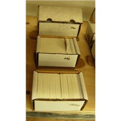 Lot of 3 boxes of basket ball cards (700)