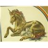 Image 6 : Salvador Daly print signed and numbered 244/300 and double matted and framed print of unicorn by M. 