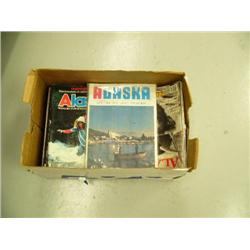 Box of Alaska magazines (2)