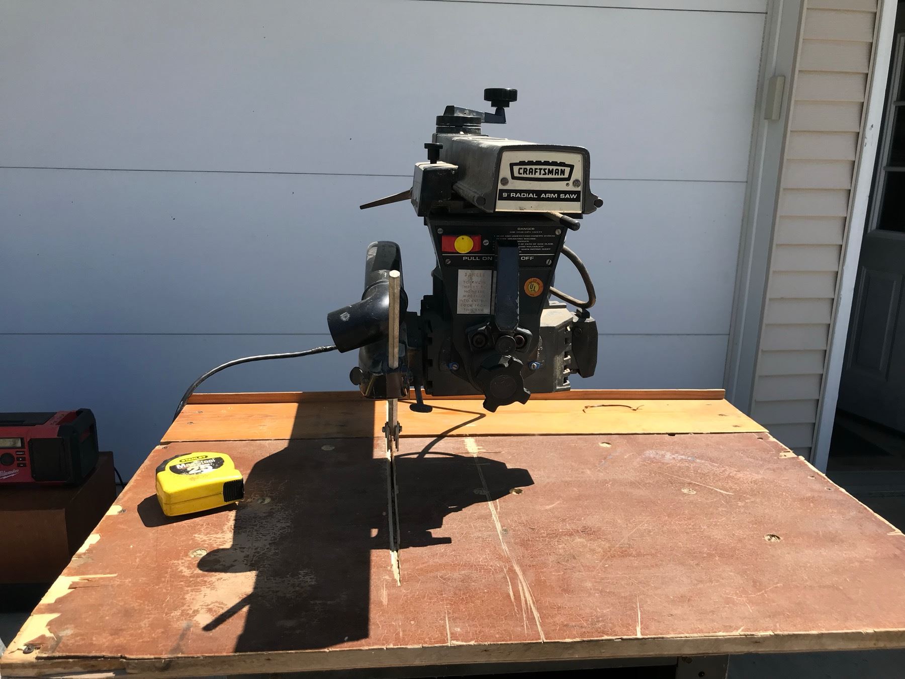 SEARS CRAFTSMAN RADIAL ARM SAW WORKS Cornerbids Sears craftsman radial arm saw works cornerbids