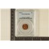 Image 1 : 1945-S LINCOLN WHEAT CENT PCGS MS67RD