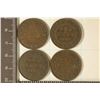 Image 1 : 1-1859, 2-1882-H & 1893 CANADA 1 CENT COINS