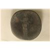 Image 2 : THICK PLANCHET ANCIENT COIN. APPROX. HALF DOLLAR