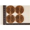 Image 1 : 4-1 OZ, AMERICAN INDIAN COPPER UNC ROUNDS