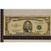 Image 1 : 1953-A US $5 SILVER CERT, BLUE SEAL