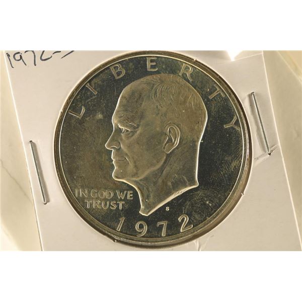 1972-S PROOF SILVER IKE DOLLAR