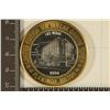Image 1 : CASINO $10 SILVER TOKEN: FLAMINGO CASINO, LAS