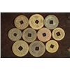 Image 2 : 10 ASIAN/CHINESE CASH COINS