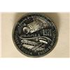 Image 2 : .59 TROY OZ. STERLING SILVER APOLLO 14 ROUND HIGH