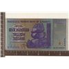 Image 1 : 2008 SILVER FOIL ZIMBABWE 100 TRILLION DOLLAR CU