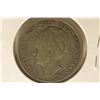 Image 2 : 1930 NETHERLANDS SILVER 1 GULDEN .2315 OZ. ASW