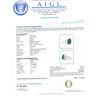 Image 3 : 8.16 ctw Emerald and 1.57 ctw Diamond Platinum Ring (GIA CERTIFIED)