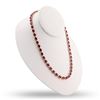 Image 1 : 52.10 ctw Ruby and 0.35 ctw Diamond Necklace