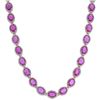 Image 1 : 39.36 ctw Ruby and 0.43 ctw Diamond Necklace