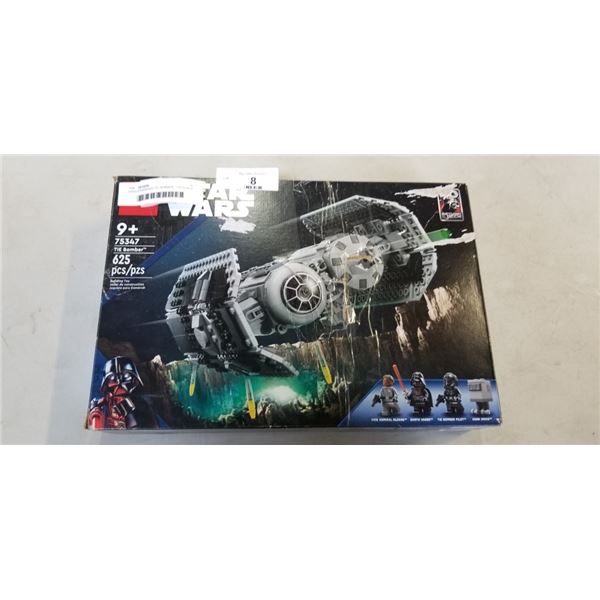 LEGO STARWARS TIE BOMBER - OPEN BOX, POSSIBLE MISSING PIECES, RETAIL $84