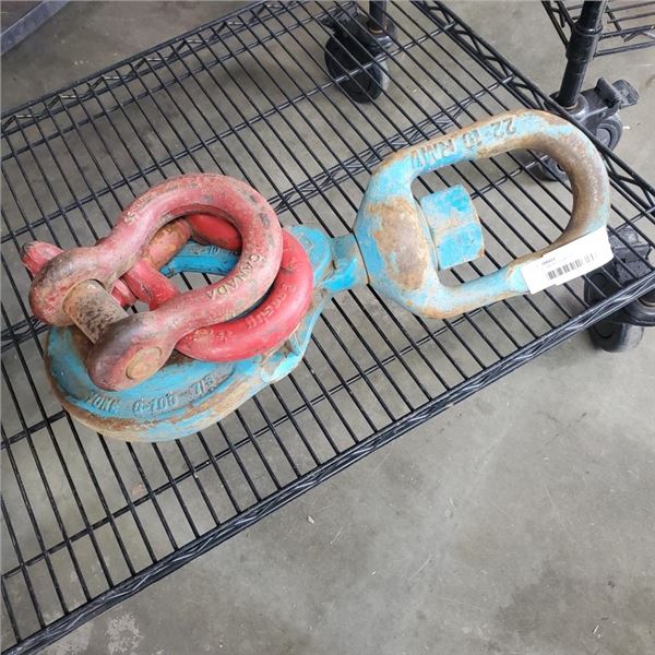 LARGE SWIVEL YOKE AND SHACKLES