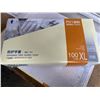 Image 2 : NEW CASE OF XL DISPOSABLE CLEAR PVC VINYL GLOVES - 10 PACKS OF 100