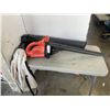 Image 1 : LEAF BLOWER AND BLOWER ATTACHMENT W/ BAG