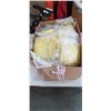 Image 1 : APPROX 300 SIZE MEDIUM YELLOW RUBBER GLOVES