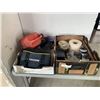 Image 1 : NAIL GUN, TAPE, DRILL BITS AND ASSORTED TOOLS