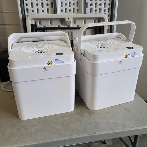 (2) MIDEA DEHUMIDIFIERS FROM ESTATE