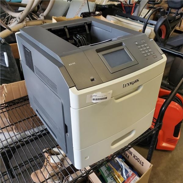 LEXMARK M5155 BLACK AND WHITE PRINTER, TESTED WORKING