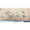 Image 2 : NEW VIVO DESK ACCESSORY WORKSPACE KIT, INCLUDING CASTORS, AND DRAWER, CABLE MANAGEMENT, AND VIVO KEY