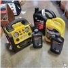 Image 1 : ASSORTED OIL AND COOLANT, BATTERY JUMP PACK, OIL IS SEALED