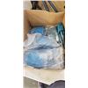 Image 1 : APPROX 300 SIZE XL BLUE RUBBER GLOVES