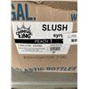 Image 2 : CASE OF CARNIVAL KING PEACH SLUSH, 4-1 GALLON JUGS