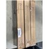 Image 3 : 3 NEW BLOOMFLOWER SHOWER CURTAIN RODS, STAINLESS