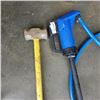 Image 3 : DIESEL PUMP AND BRASS SLEDGE HAMMER