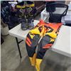 Image 1 : FOX SIZE 11 MOTOCROSS BOOTS AND SIZE 32 FXR PANTS