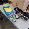 Image 1 : VINTAGHE SKI SURFER, AND EDDIE BAUER PARTIAL CROQUET SET