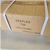 Image 2 : NEW CASE OF T50 COMMON STAPLES, 120,000 STAPLES TOTAL