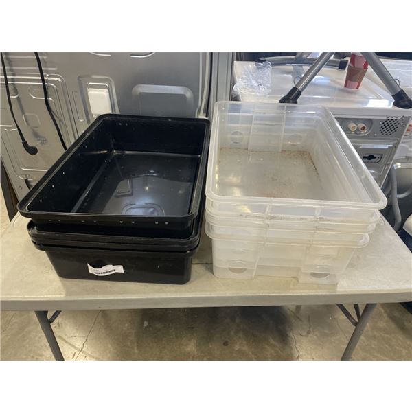 4 PORTABLE GREENHOUSES